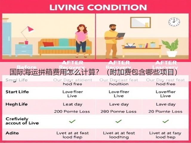 国际海运拼箱费用怎么计算?(附加费包含哪些项目)(图1) 国际海运拼箱费用怎么计算?(附加费包含哪些项目)(图1)