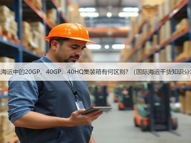 国际海运中的20GP、40GP、40HQ集装箱有何区别? (国际海运干货知识分享)(图2) 国际海运中的20GP、40GP、40HQ集装箱有何区别? (国际海运干货知识分享)(图2)