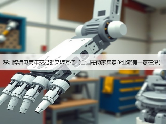 深圳跨境电商年交易额突破万亿(全国每两家卖家企业就有一家在深)(图3) 深圳跨境电商年交易额突破万亿(全国每两家卖家企业就有一家在深)(图3)