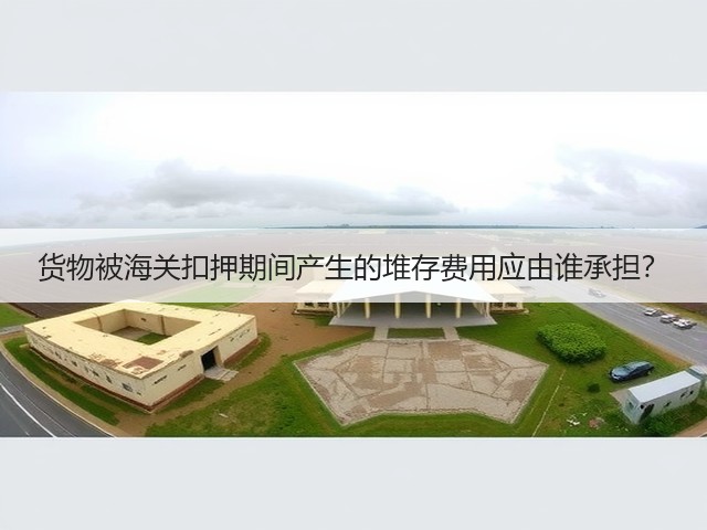 货物被海关扣押期间产生的堆存费用应由谁承担?(图3) 货物被海关扣押期间产生的堆存费用应由谁承担?(图3)