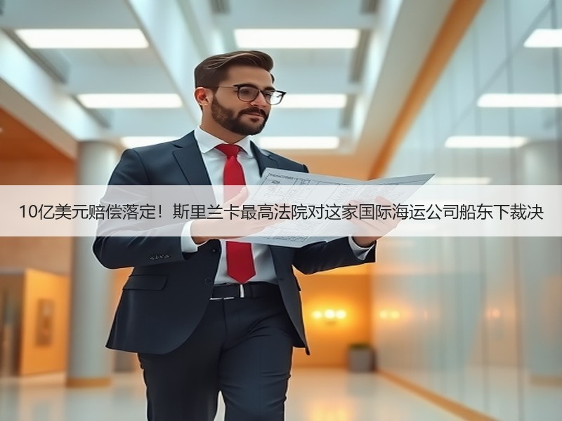 10亿美元赔偿落定!斯里兰卡最高法院对这家国际海运公司船东下裁决 10亿美元赔偿落定!斯里兰卡最高法院对这家国际海运公司船东下裁决