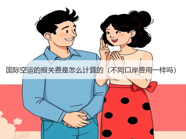 国际空运的报关费是怎么计算的(不同口岸费用一样吗)(图3) 国际空运的报关费是怎么计算的(不同口岸费用一样吗)(图3)