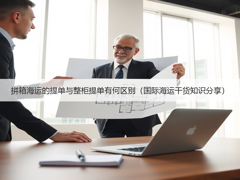 拼箱海运的提单与整柜提单有何区别（国际海运干货知识分享）