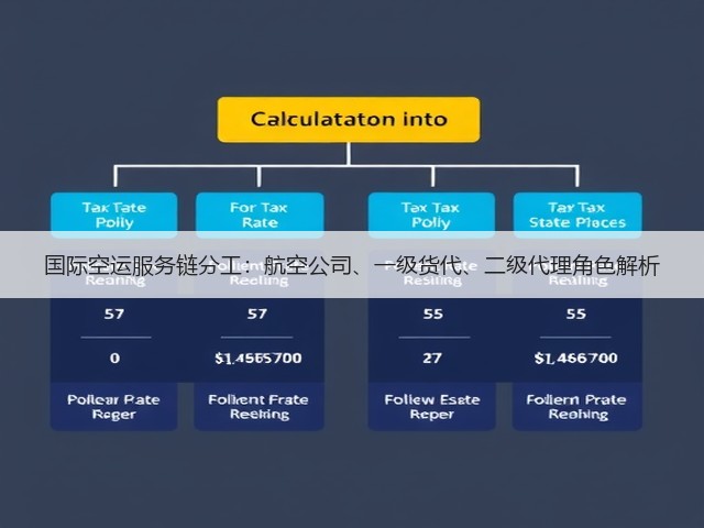 国际空运服务链分工：航空公司、一级货代、二级代理角色解析(图3)