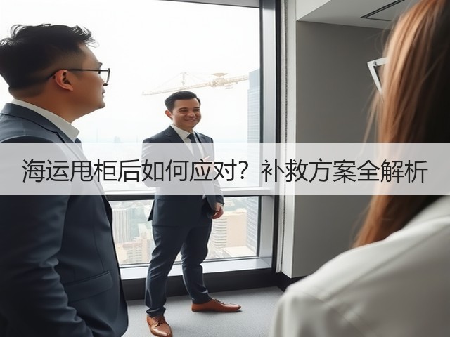 海运甩柜后如何应对?补救方案全解析(图1) 海运甩柜后如何应对?补救方案全解析(图1)