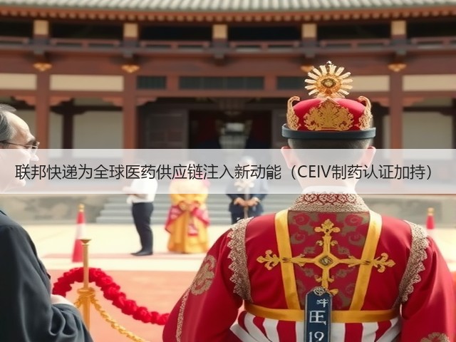 联邦快递为全球医药供应链注入新动能（CEIV制药认证加持）(图1)