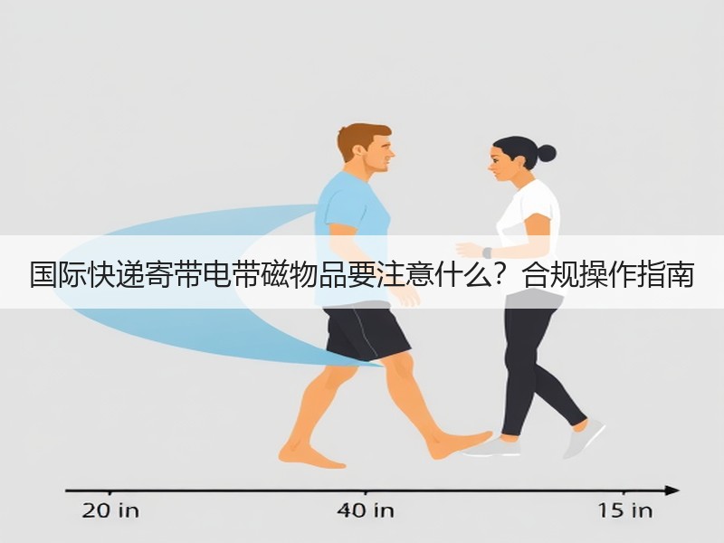 国际快递寄带电带磁物品要注意什么？合规操作指南