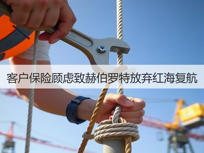 客户保险顾虑致赫伯罗特放弃红海复航