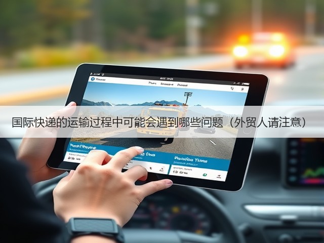 国际快递的运输过程中可能会遇到哪些问题(外贸人请注意)(图1) 国际快递的运输过程中可能会遇到哪些问题(外贸人请注意)(图1)