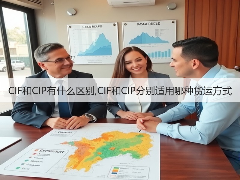 CIF和CIP有什么区别,CIF和CIP分别适用哪种货运方式 CIF和CIP有什么区别,CIF和CIP分别适用哪种货运方式
