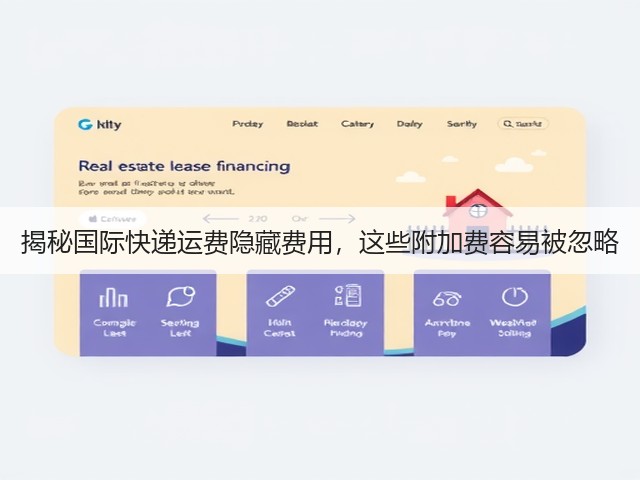 揭秘国际快递运费隐藏费用，这些附加费容易被忽略(图2)