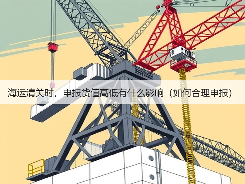 海运清关时，申报货值高低有什么影响（如何合理申报）