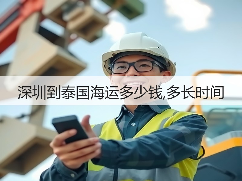 深圳到泰国海运多少钱,多长时间