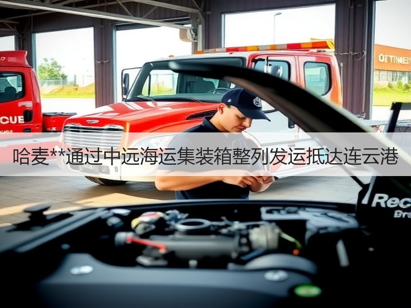 哈麦**通过中远海运集装箱整列发运抵达连云港 哈麦**通过中远海运集装箱整列发运抵达连云港