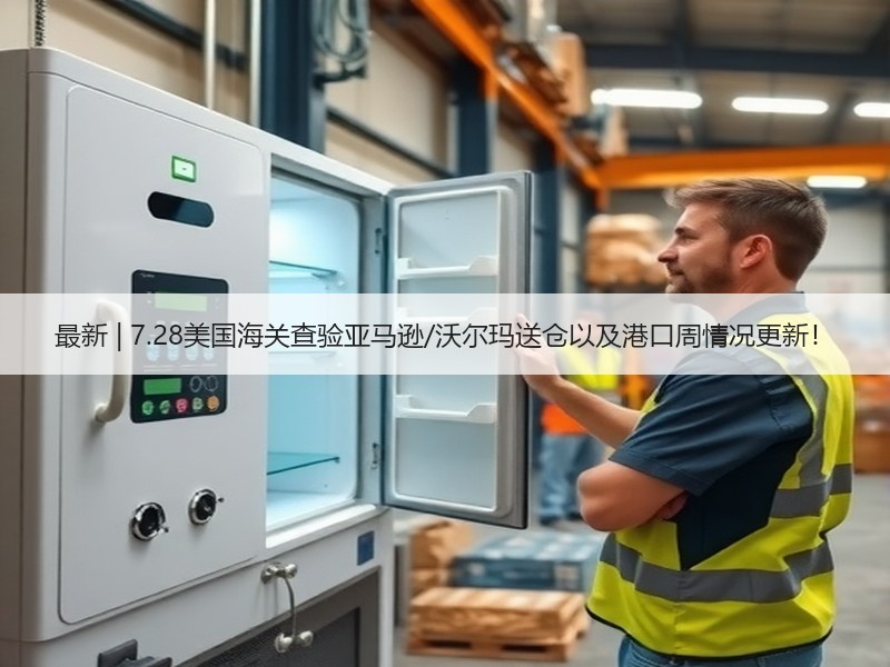 最新 | 7.28美国海关查验亚马逊/沃尔玛送仓以及港口周情况更新！