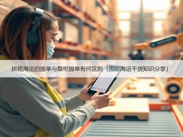拼箱海运的提单与整柜提单有何区别(国际海运干货知识分享)(图1) 拼箱海运的提单与整柜提单有何区别(国际海运干货知识分享)(图1)
