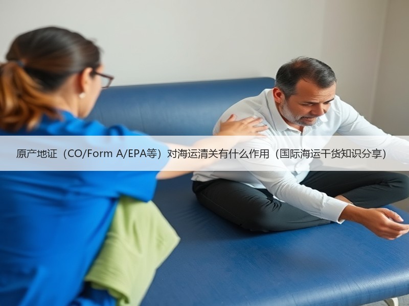 原产地证（CO/Form A/EPA等）对海运清关有什么作用（国际海运干货知识分享）