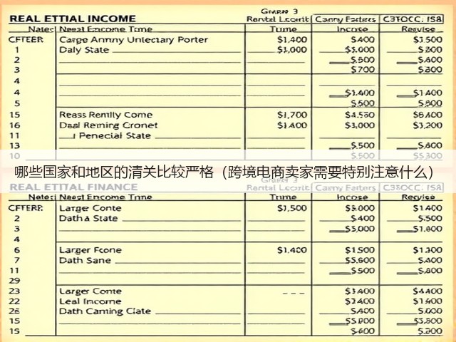 哪些国家和地区的清关比较严格(跨境电商卖家需要特别注意什么)(图3) 哪些国家和地区的清关比较严格(跨境电商卖家需要特别注意什么)(图3)