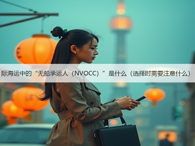 际海运中的“无船承运人(NVOCC)”是什么(选择时需要注意什么)(图3) 际海运中的“无船承运人(NVOCC)”是什么(选择时需要注意什么)(图3)