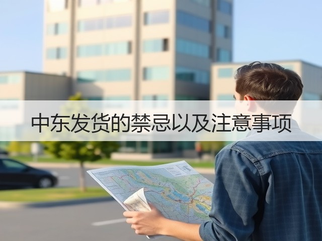 中东发货的禁忌以及注意事项(图2) 中东发货的禁忌以及注意事项(图2)