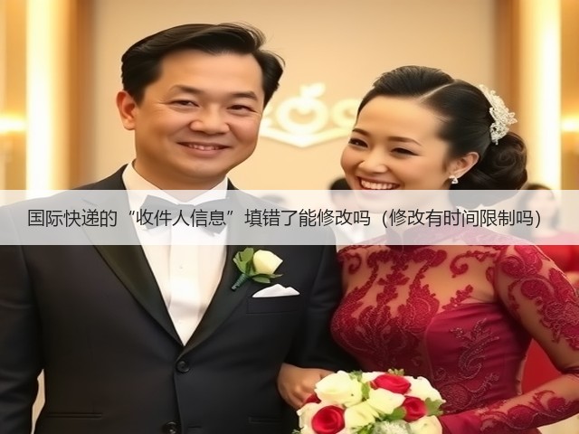 国际快递的“收件人信息”填错了能修改吗(修改有时间限制吗)(图1) 国际快递的“收件人信息”填错了能修改吗(修改有时间限制吗)(图1)