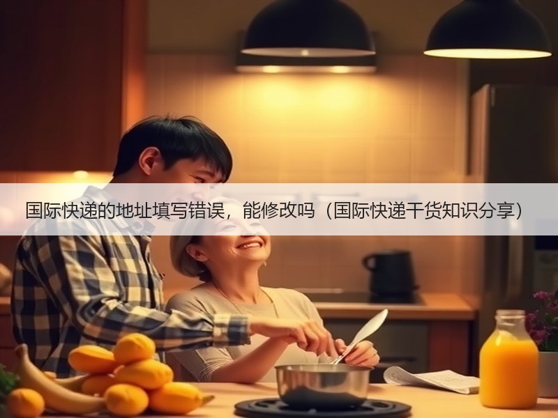国际快递的地址填写错误，能修改吗（国际快递干货知识分享）