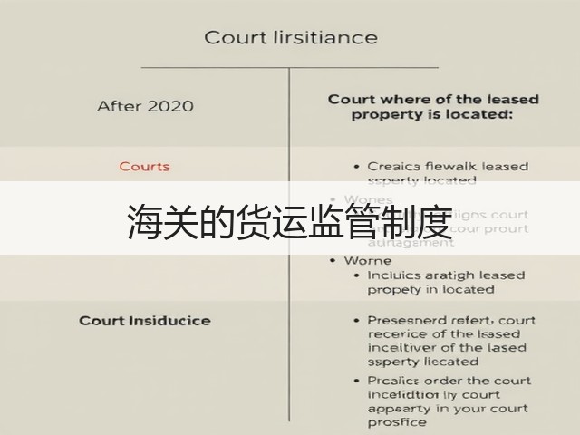 海关的货运监管制度(图2) 海关的货运监管制度(图2)