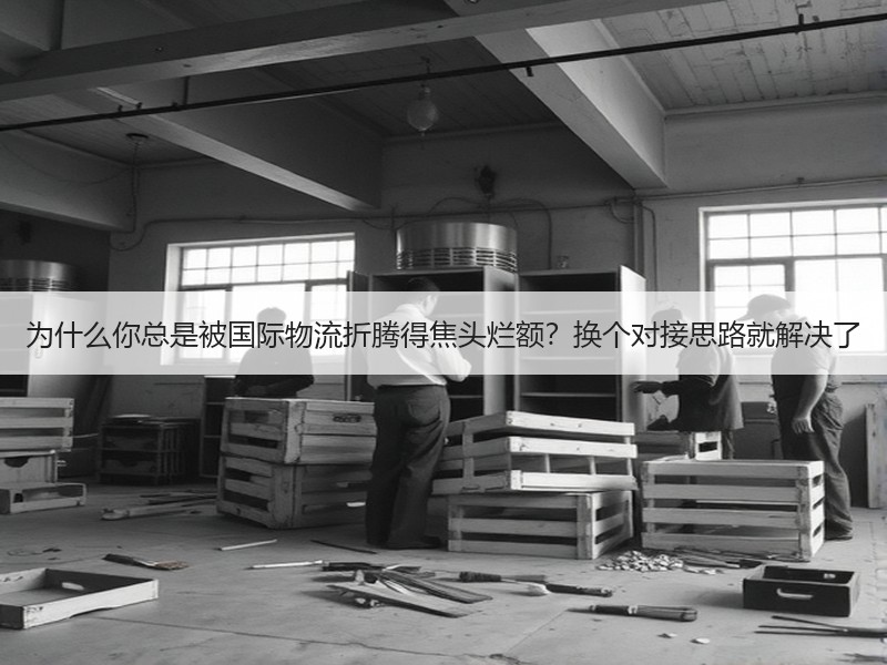 为什么你总是被国际物流折腾得焦头烂额？换个对接思路就解决了