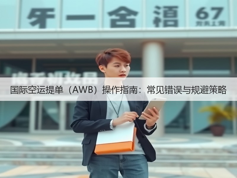 国际空运提单(AWB)操作指南:常见错误与规避策略 国际空运提单(AWB)操作指南:常见错误与规避策略