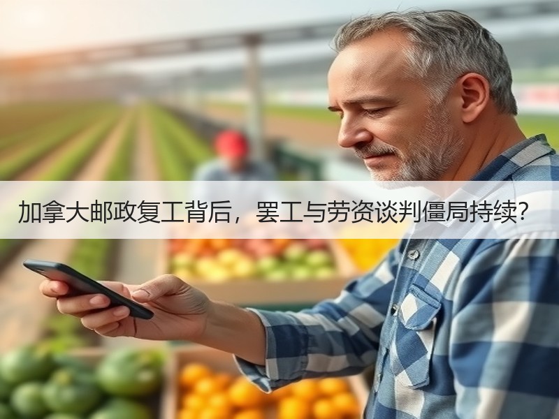 加拿大邮政复工背后，罢工与劳资谈判僵局持续？