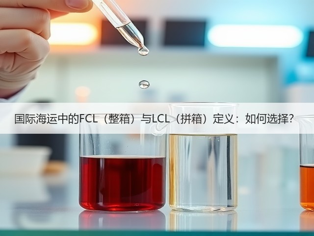 国际海运中的FCL（整箱）与LCL（拼箱）定义：如何选择？(图2)