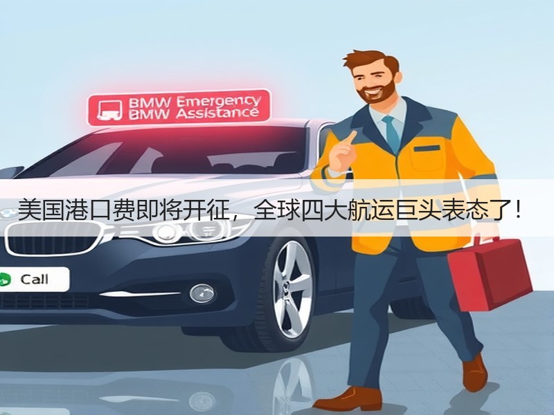 美国港口费即将开征,全球四大航运巨头表态了! 美国港口费即将开征,全球四大航运巨头表态了!
