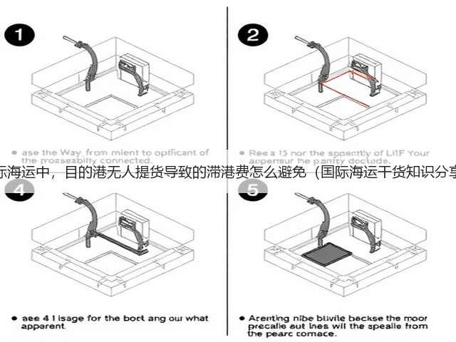 国际海运中，目的港无人提货导致的滞港费怎么避免（国际海运干货知识分享）(图1)
