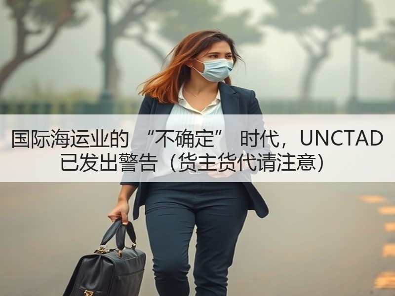 国际海运业的 “不确定” 时代,UNCTAD 已发出警告(货主货代请注意) 国际海运业的 “不确定” 时代,UNCTAD 已发出警告(货主货代请注意)