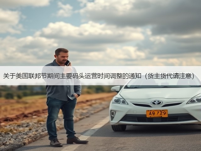 关于美国联邦节期间主要码头运营时间调整的通知(货主货代请注意)(图1) 关于美国联邦节期间主要码头运营时间调整的通知(货主货代请注意)(图1)