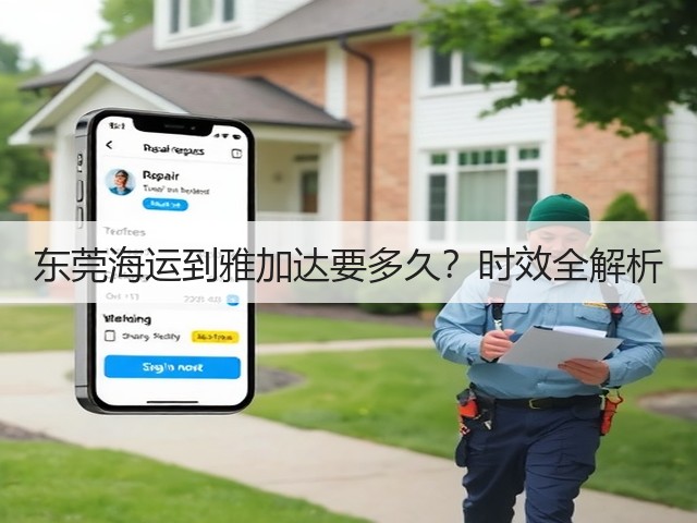 东莞海运到雅加达要多久?时效全解析(图2) 东莞海运到雅加达要多久?时效全解析(图2)