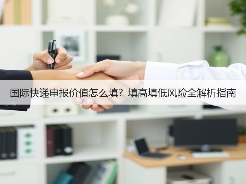 国际快递申报价值怎么填？填高填低风险全解析指南