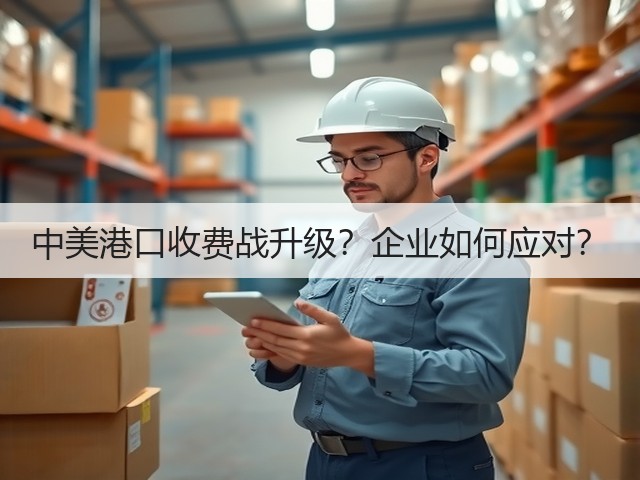 中美港口收费战升级？企业如何应对？(图1)
