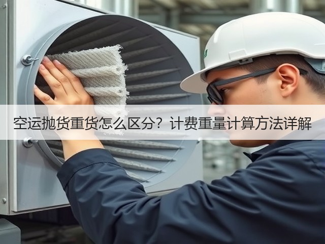空运抛货重货怎么区分?计费重量计算方法详解(图2) 空运抛货重货怎么区分?计费重量计算方法详解(图2)