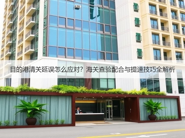 目的港清关延误怎么应对?海关查验配合与提速技巧全解析(图3) 目的港清关延误怎么应对?海关查验配合与提速技巧全解析(图3)