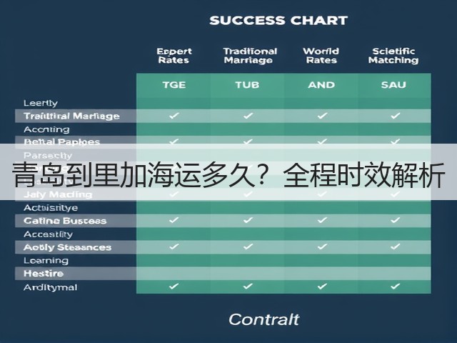 青岛到里加海运多久?全程时效解析(图2) 青岛到里加海运多久?全程时效解析(图2)
