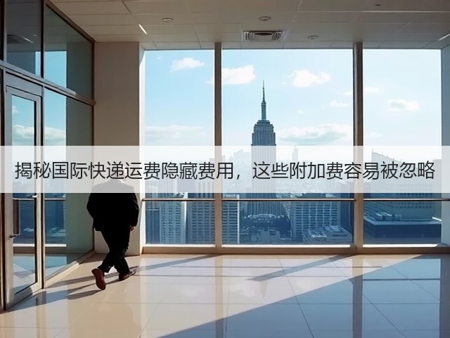 揭秘国际快递运费隐藏费用，这些附加费容易被忽略(图1)