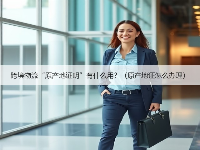 跨境物流“原产地证明”有什么用?(原产地证怎么办理)(图3) 跨境物流“原产地证明”有什么用?(原产地证怎么办理)(图3)