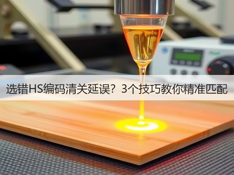 选错HS编码清关延误？3个技巧教你精准匹配