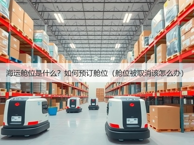 海运舱位是什么？如何预订舱位（舱位被取消该怎么办）