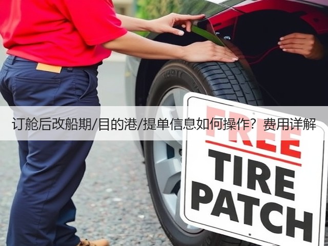 订舱后改船期/目的港/提单信息如何操作？费用详解(图2)