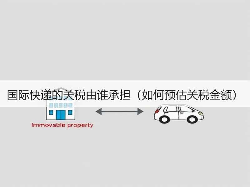 国际快递的关税由谁承担（如何预估关税金额）