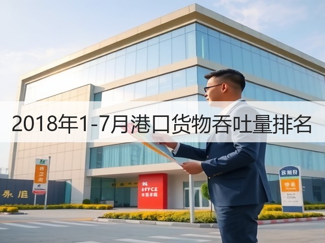 2018年1-7月港口货物吞吐量排名(图1) 2018年1-7月港口货物吞吐量排名(图1)