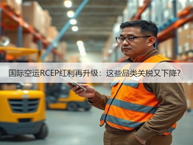 国际空运RCEP红利再升级:这些品类关税又下降?(图3) 国际空运RCEP红利再升级:这些品类关税又下降?(图3)