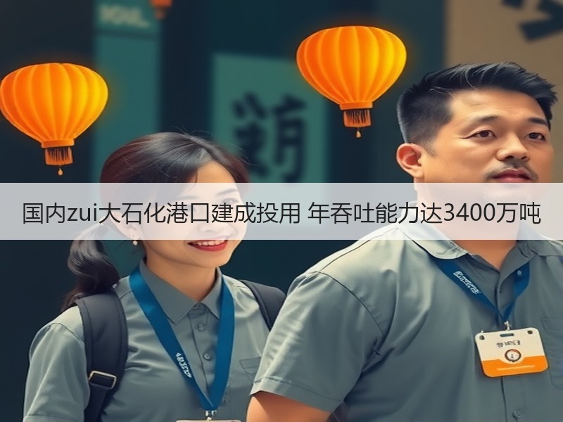 国内zui大石化港口建成投用 年吞吐能力达3400万吨 国内zui大石化港口建成投用 年吞吐能力达3400万吨